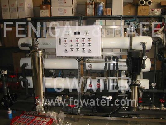 Wasseraufbereitungs-Ausrüstung der Umkehr-Osmose-12TPH