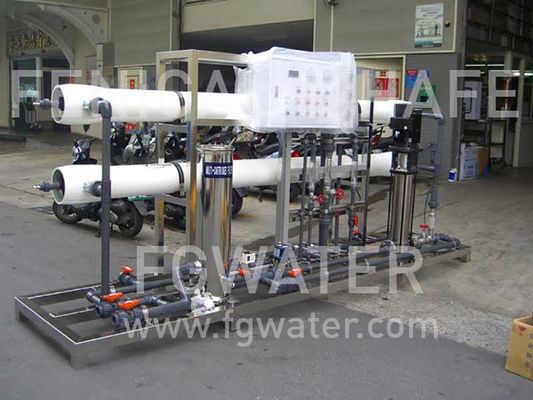 Wasseraufbereitungs-Ausrüstung der Umkehr-Osmose-12TPH