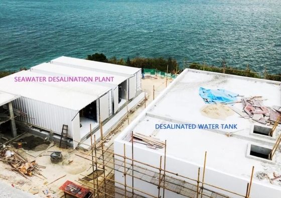 Umkehr-Osmose-Wasser-Filtrations-System-Cer des Meerwasser-Entsalzen-50tpd