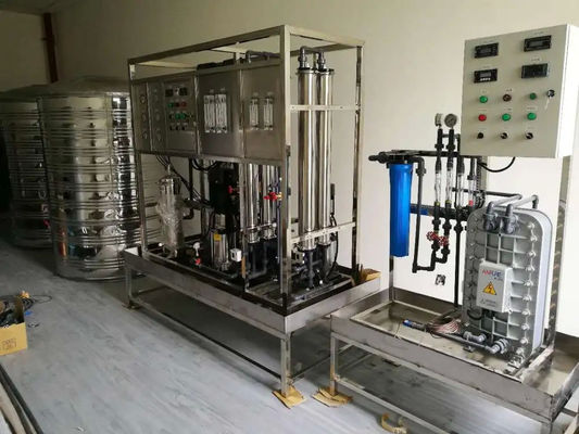 Kontinuierliche Elektrodeionisierung Ultrareine Wassermaschine Kontinuierliche Entsalzung Keine Chemikalien