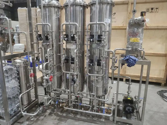 Wasserproduktion 0,25 m3/h Deionisiertes EDI-Ultrareinwassersystem für das Labor