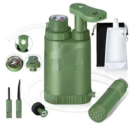 Campingwerkzeug 0,1 Mikron Wasserfilter Mobilwasserreinigungssystem