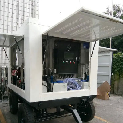 Outdoor-Ingenieurwesen Portable mobile Wasserreinigungssystem auf dem LKW