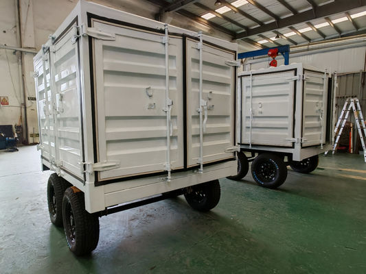 Outdoor-Ingenieurwesen Portable mobile Wasserreinigungssystem auf dem LKW