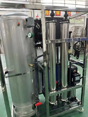 500L/H 1,7kW-220-240V Brackwasser Umkehrosmose-Wasseranlage mit 3-stufigen Sedimentfiltern