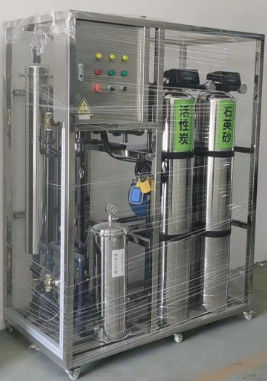 500L/H 1,7kW-380-415V 2xSS304 Tanks Brackwasser Umkehrosmosewasseranlage