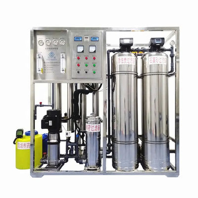500L/H 1,7kW-380-415V 2xSS304 Tanks Brackwasser Umkehrosmosewasseranlage