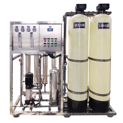 2TPH 3,0kW-380-415V 2xFRP Tanks Brackwasser Umkehrosmosewasseranlage