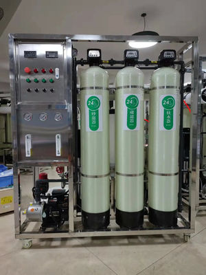 250L/H 1,7kW-380-415V 3xFRP-Tank Brackwasser Umkehrosmosewasseranlage