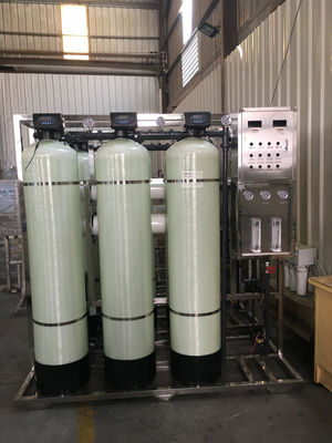 250L/H 1,7kW-380-415V 3xFRP-Tank Brackwasser Umkehrosmosewasseranlage