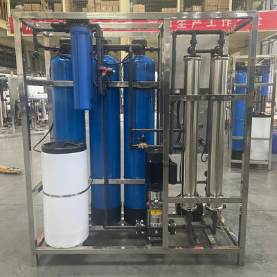 500L/H 1,7kW-380-415V 3xFRP-Tank Brackwasser Umkehrosmose-Wasseranlage