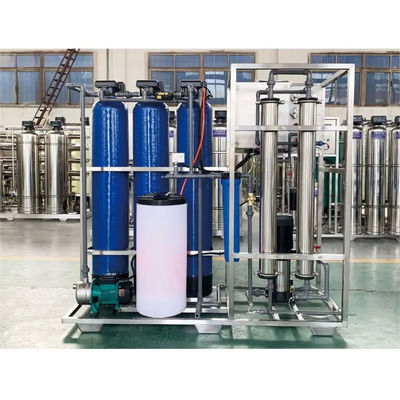 500L/H 1,7kW-380-415V 3xFRP-Tank Brackwasser Umkehrosmose-Wasseranlage