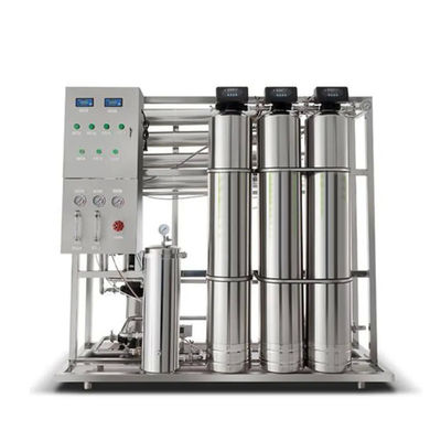 1.5TPH 3,0kW-380-415V 3xSS304 Tanks Brackwasser Umkehrosmosewasseranlage