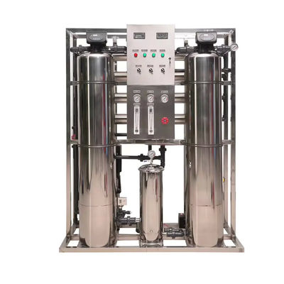 3TPH 5.5kW-380-415V 2xSS304 Tanks Brackwasser Umkehrosmosewasseranlage