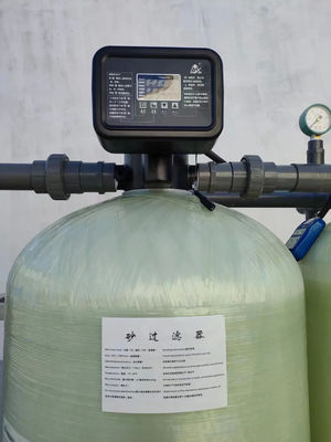 4TPH 5.5kW-380-415V 2xFRP Tanks Brackwasser Umkehrosmosewasseranlage