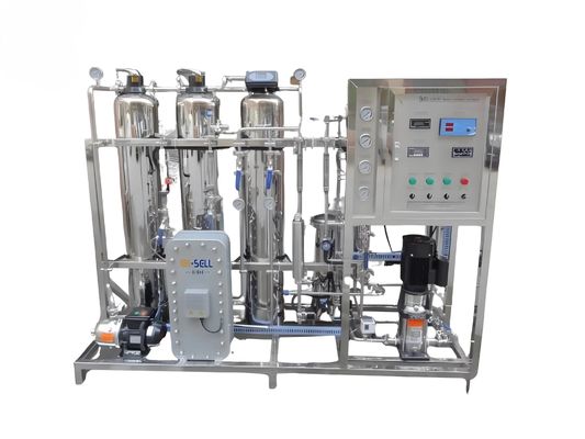1000L/h Doppelstufen-Ultrareinwassermaschine für die Lebensmittelindustrie