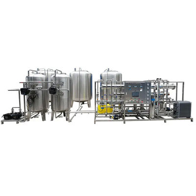 3000lph Zwei-Stufen-RO-Wasserreinigungsmaschine für unterirdisches Brunnenwasser