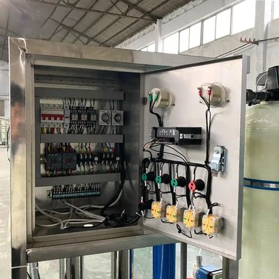 2 FRP-Tanks Industrie 500LPh RO Membranwasserfiltersystem