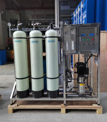 Kleine RO-500L/H 3x FRP Tanks Standard-Reinigungssysteme für Trinkwasser