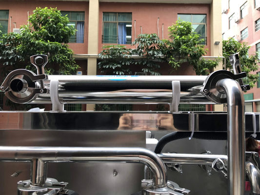 500L/H 2xSS304 Speicherbehälter Umkehrosmosewasseranlage zur kommerziellen Wasserbehandlung
