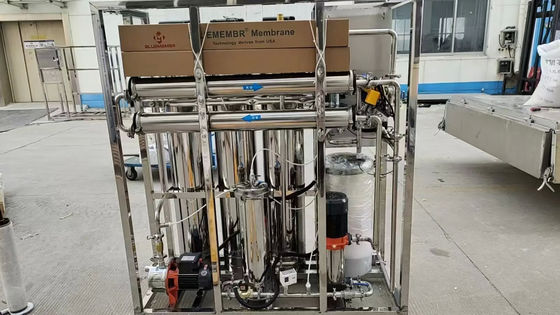 500L/H 3xSS304 Tanks Brackwasser Umkehrosmosewasseranlage
