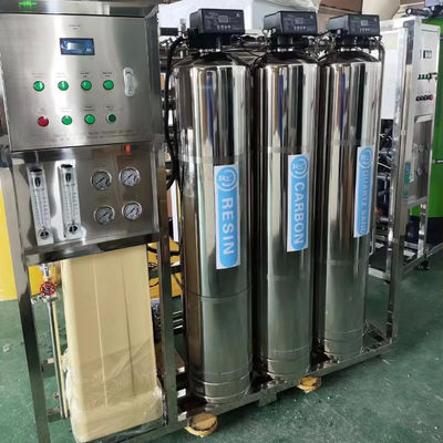 1TPH 3xSS304 Tanks Umkehrosmose-Wasseranlage zum Verkauf von Wasser