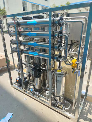 1TPH 3xSS304 Tanks Umkehrosmose-Wasseranlage zum Verkauf von Wasser