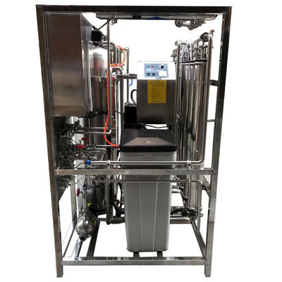 Einfache Bedienung 1.5TPH 3xSS304 Tanks Brackwasser Umkehrosmose-Wasseranlage