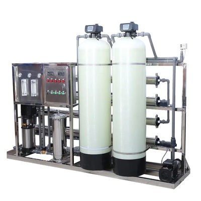 2000L/h 2xFRP-Tank Brackwasser Umkehrosmosewasseranlage