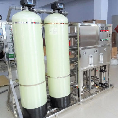 2000L/h 2xFRP-Tank Brackwasser Umkehrosmosewasseranlage