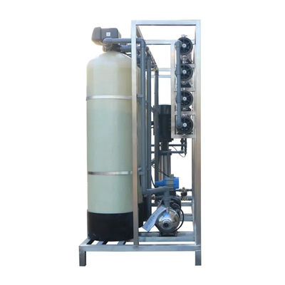 2TPH 3xFRP Tanks Umkehrosmose-Wasseranlage für Lebensmittel- und Getränkeindustrie