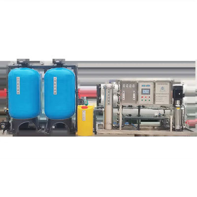 4TPH FRP Tanks Brackwasser Umkehrosmose-Wasseranlage für Bohrbrunnen