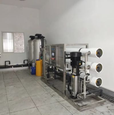 4TPH 415V SS304 Tanks Brackwasser Umkehrosmosewasseranlage