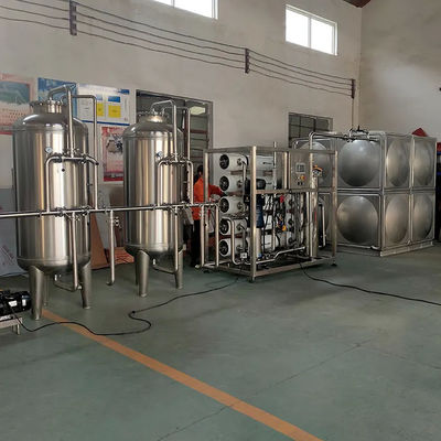 5TPH SS304 Tanks RO-Reinigungssystem für Industriewasser