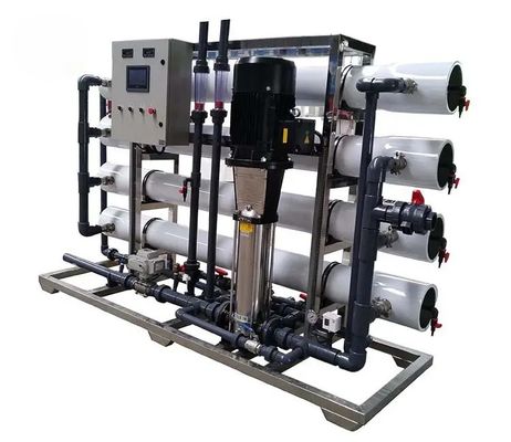 6TPH 7,9kW FRP Tanks Brackwasser Umkehrosmosewasseranlage