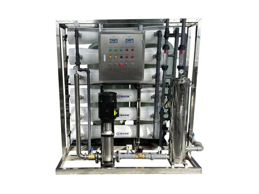 8TPH SS304 Behälter Industrielle Umkehrosmose Reinwassermaschine