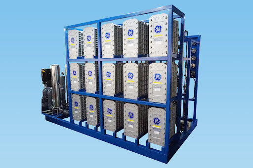 Veolia E-CellTM-3X EDI-Modul Null-Chemikalien-Lösung für die Ultra-reine Wasserproduktion