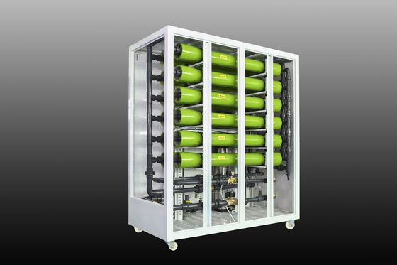 2T/H 3T/H Umkehrosmose-Wasseranlage Handelsmaschine All-in-One-Konstruktion