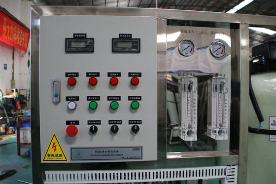 PRO-FD40160 1TPH Brackwasser Umkehrosmose System SS304 Schieberegler 2,1 kW TDS < 2000 ppm