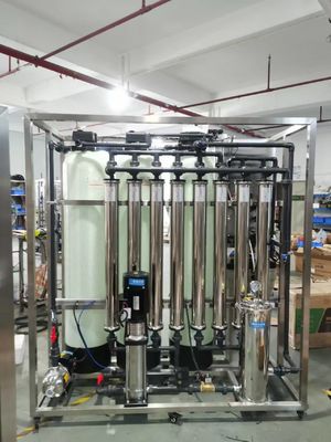 PRO-ST8080/15 1,5TPH Brackwasser-Umkehrosmoseanlage SS304 Skid 3,0kW Kurze Lieferzeit