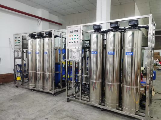 PRO-FT8080/20 2TPH Brackwasser Umkehrosmose-System SS304 Skid 3,0 kW Schnelle Vorlaufzeit