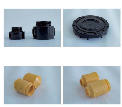2.5' Thread Top Öffnung FRP Filter Tank 0.1-0.2 T / H Design Durchflussrate
