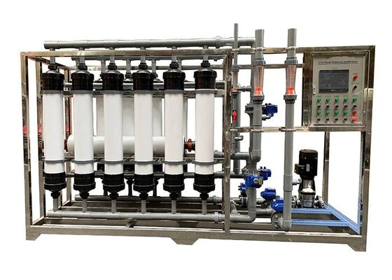 20 TPH Ultrafiltrationssystem ist kompakt und ideal für mittelgroße Industrieanwendungen