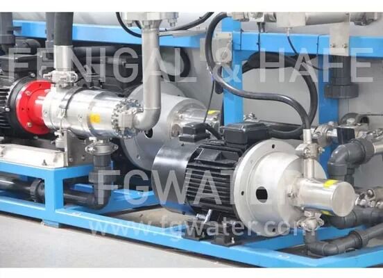 2000 m3/Tag Behälter BWRO-System mit 70% Rückgewinnungsrate und 1,05 kWh/m3 Energieverbrauch