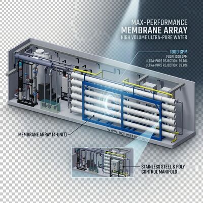100 TPD Solar-Hybrid-Container-RO-Reinwasserausrüstung in 40-Fuß-Einheit für die Meerwasserentsalzung