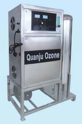 Ozonwassermaschine mit hoher Konzentration mit einer Ozonkonzentration von 15-25 mg/l und einem Wasserfluss von 0,5-6 t/h zur Waschen und Desinfektion von Lebensmitteln