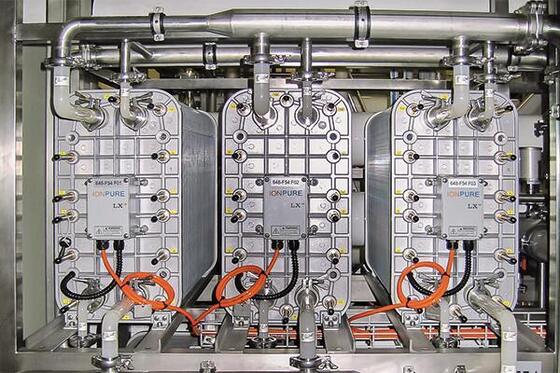 Ionpure LX-M45Z-5 CEDI-Modul mit 22,5-33,8 GPM Durchflussbereich und > 15 MΩ·cm Widerstand ohne chemische Regeneration