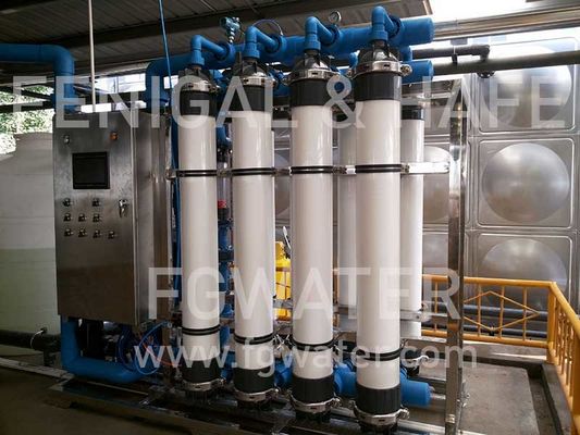 Wasser Purifiier-Ultrafiltrations-Membran-System mit Kohlefilter 320TPD
