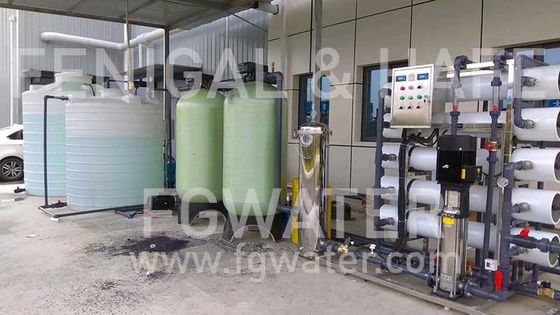 Umkehr-Osmose des Brackwasser-8000LPH, Brauchwasser-Filtrations-System