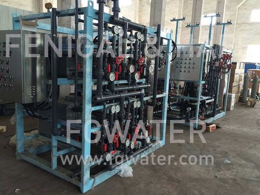 Industrielles 64000GPD Marine Reverse Osmosis Water Maker
